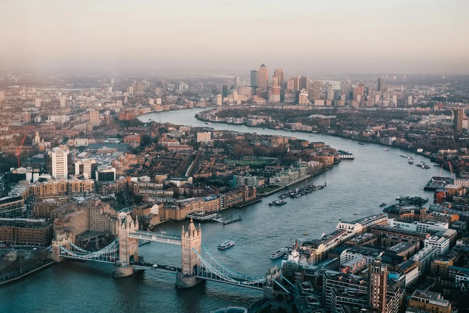 London — Thames riverside