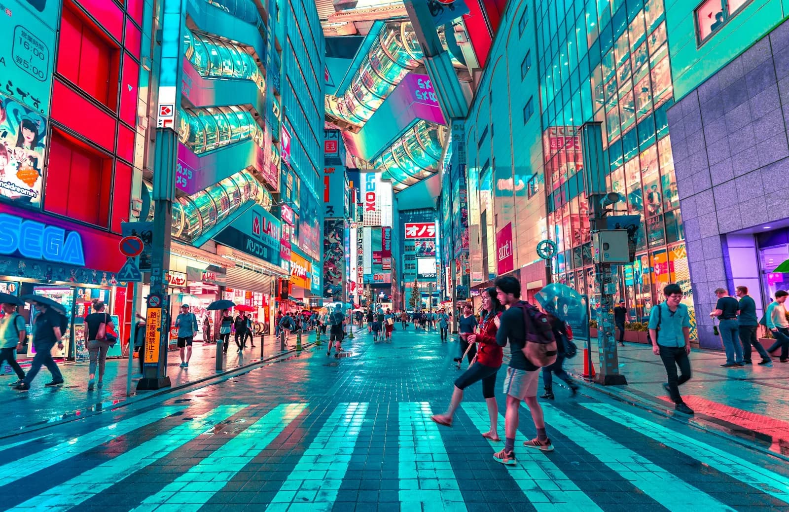 Tokyo — Tokyo night streets